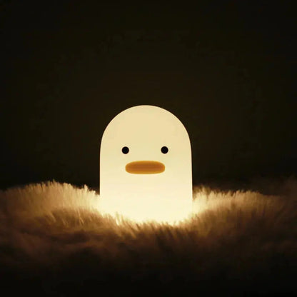 Niedliches Quak-Quak Nachtlicht: USB-Enten-Lampe für süße Träume-Nachtlicht-Ma boutique