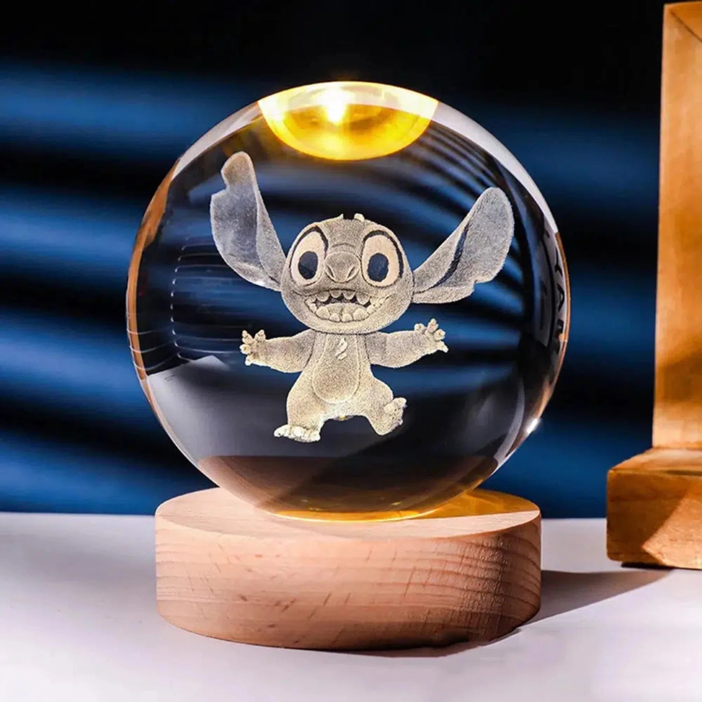 Stitch Nachtlicht - Magische LED Kristallkugel Disney-Nachtlicht-Ma boutique