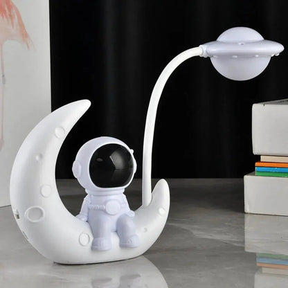 Astronaut Nachtlicht - LED Schreibtischlampe mit Stiftehalter - Nachtlicht Kinder
