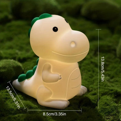 Nachtlicht Dino mit Farbwechsel und Batterie - Nachtlicht Kinder