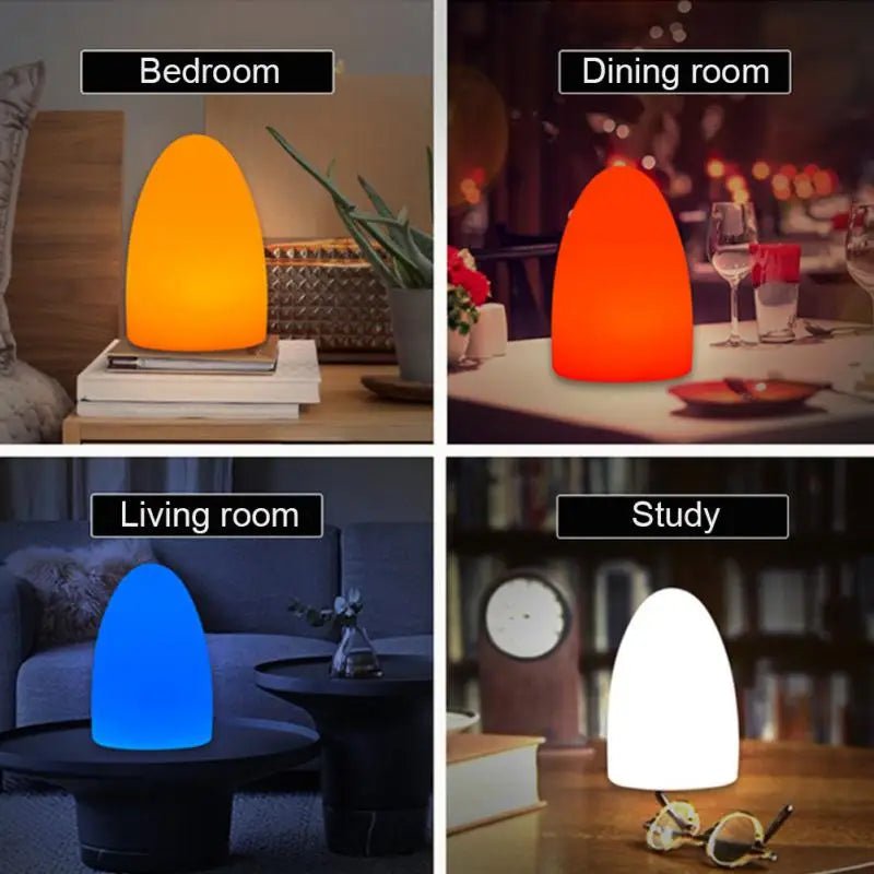Nachtlicht Ei – USB Aufladbares LED Nachtlicht mit RGB - Farbwechsel - Nachtlicht Kinder
