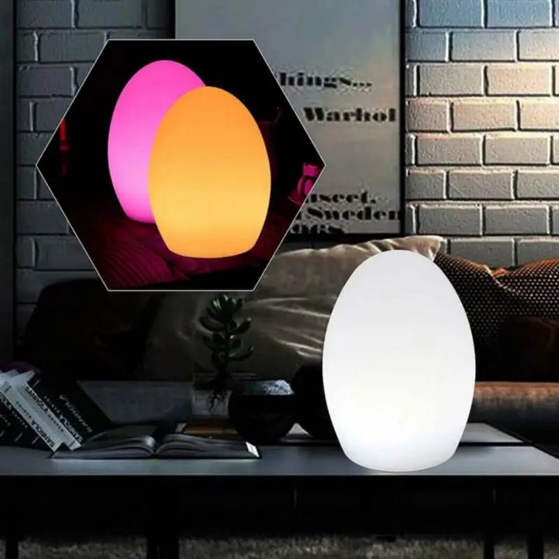 Nachtlicht Ei – USB Aufladbares LED Nachtlicht mit RGB - Farbwechsel - Nachtlicht Kinder