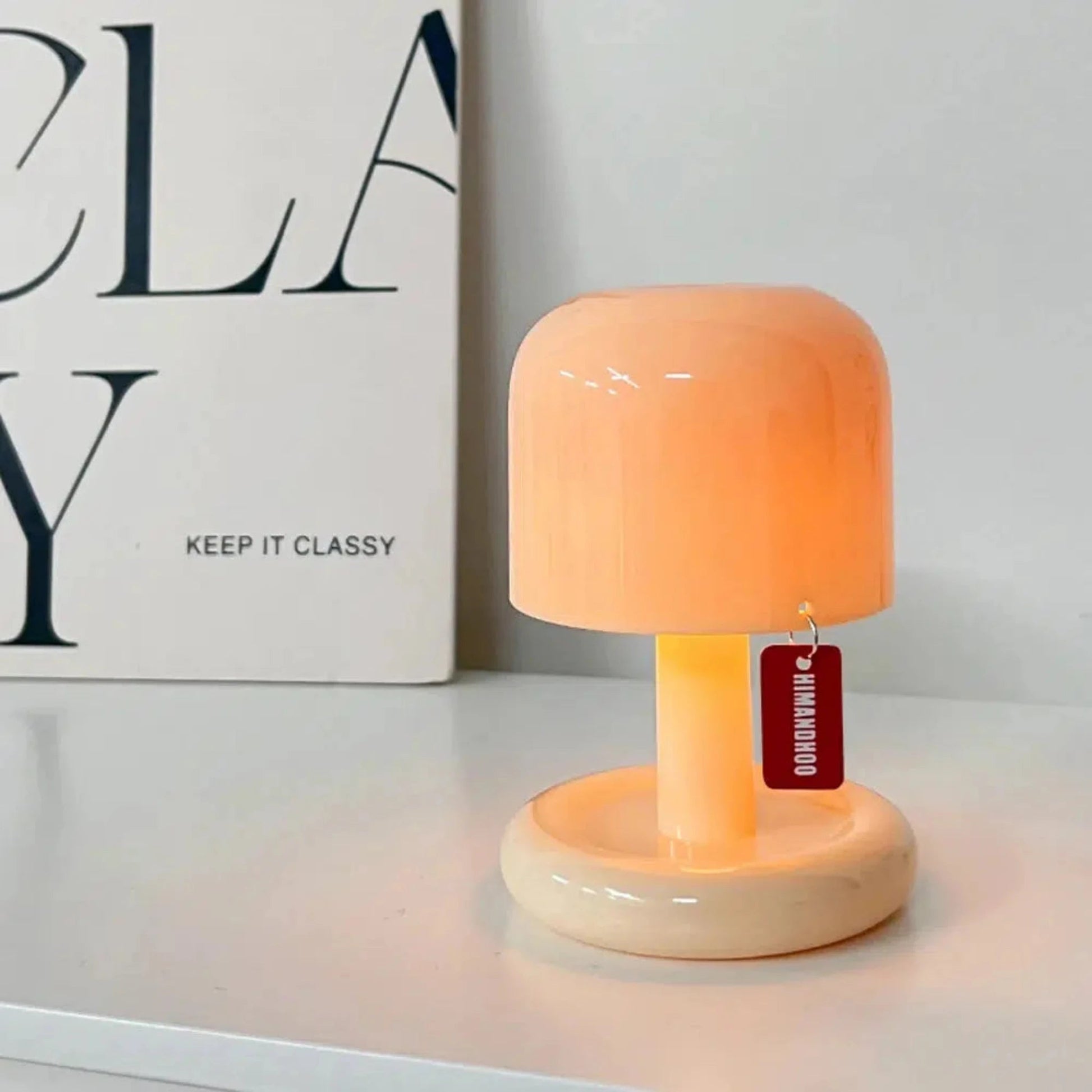 Nachtlicht Pilz – Mini LED Silikon - Schlummerleuchte mit USB - Aufladung für Kinderzimmer - Nachtlicht Kinder